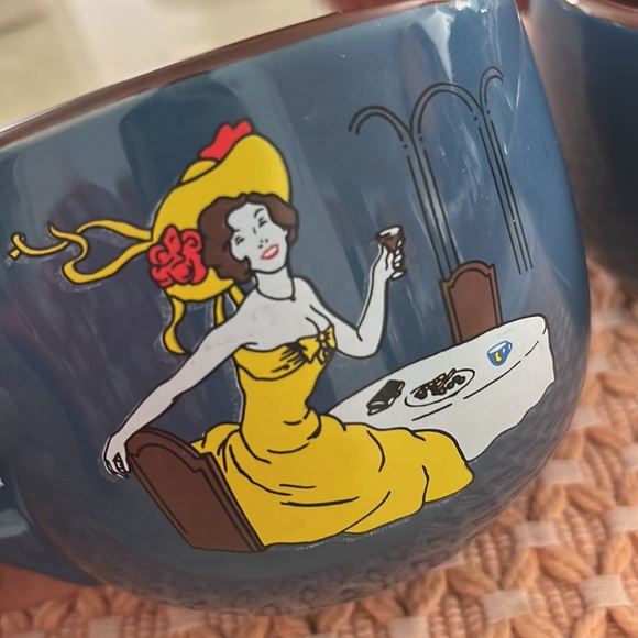 Vintage Café Bohème Set Of 2 Mug - Picture 11 of 12